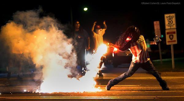 Fourth Night of Racial Demonstrations is Full of Violence