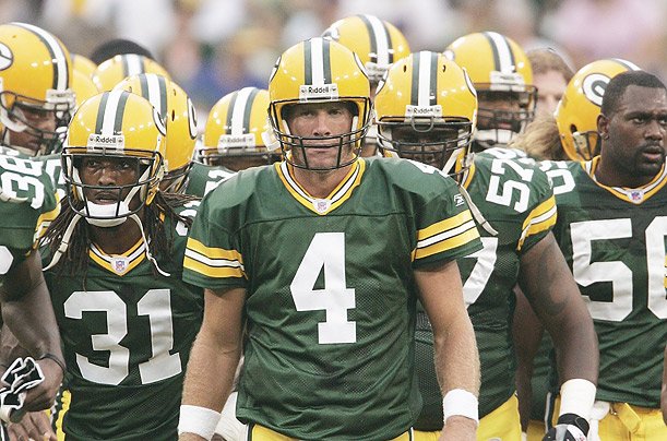 Green Bay Packers quarterback Brett Favre Will be Included into the Pro Football Hall of Fame