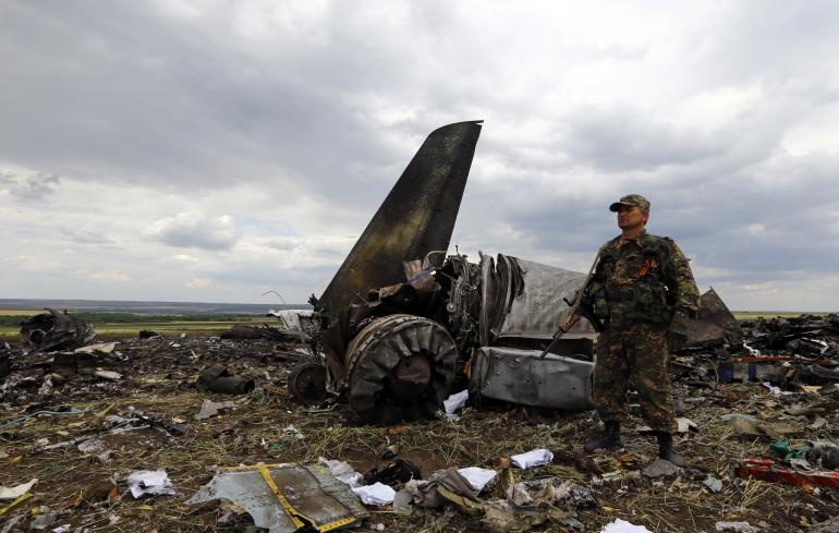 ukraine-military-plane-shot-down-luhansk