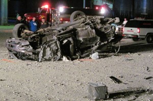 3 Die after SUV Strikes Train
