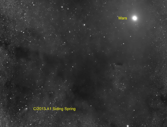 comet-siding-spring-mars-flyby-slooh-oct19-2014