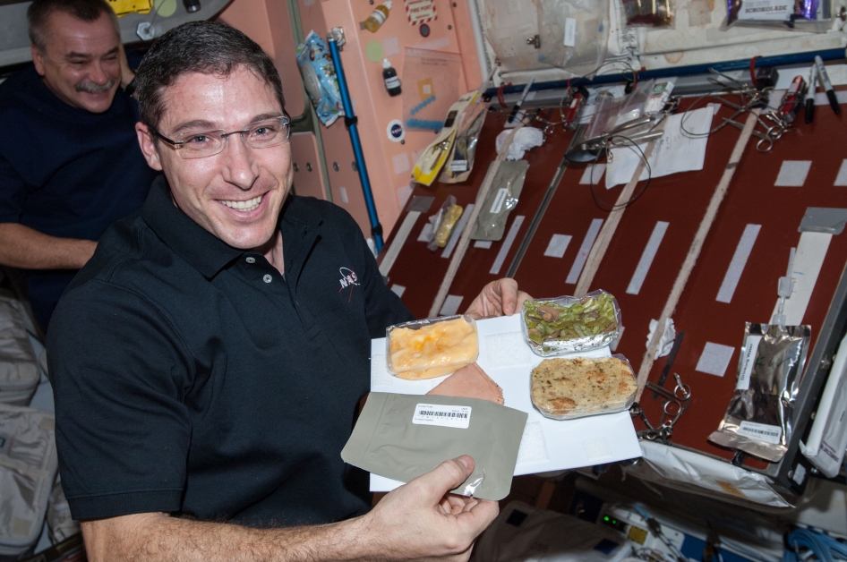 Thanksgiving Meal in Space