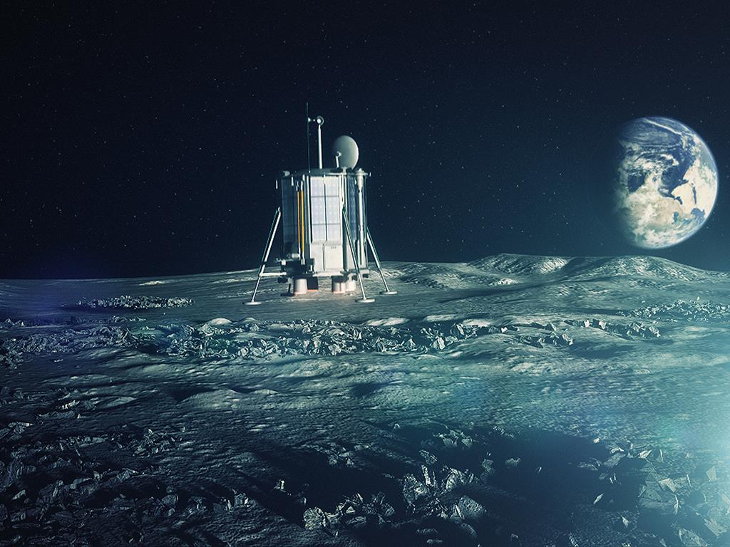 moon landing mission funded by people