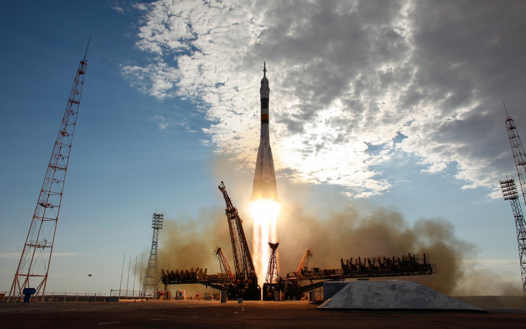 russian soyuz rocket launched on Sunday