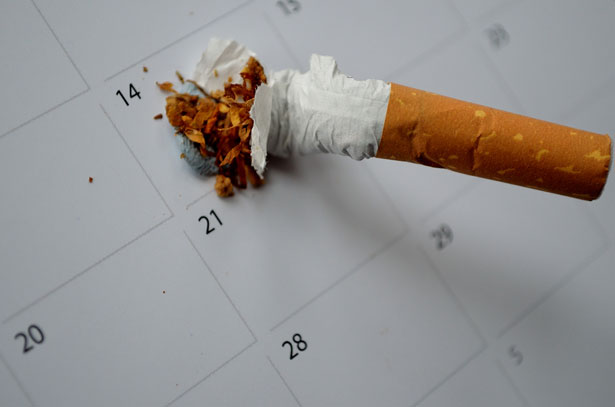 stop smoking for a day