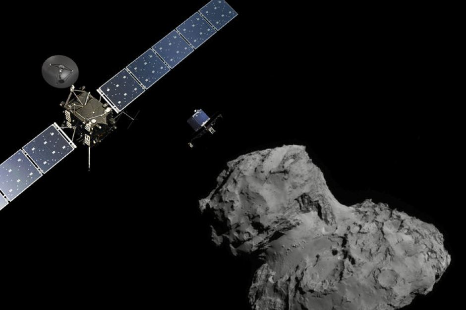 Rosetta Spacecraft Used to Determine if Comets are Involved in the Origin of Water on Earth