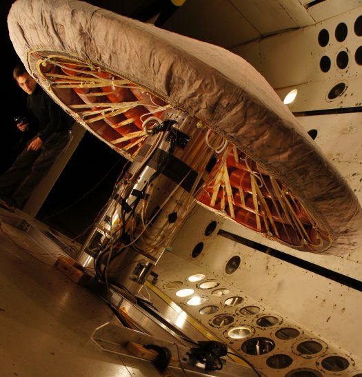 NASA is testing inflatable heat shield technology for future Mars missions
