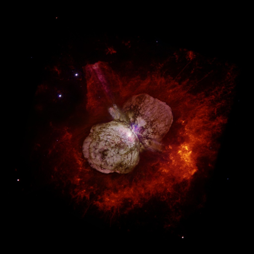 Scientists create accurate 3-D model of the “stellar monster” Eta Carinae