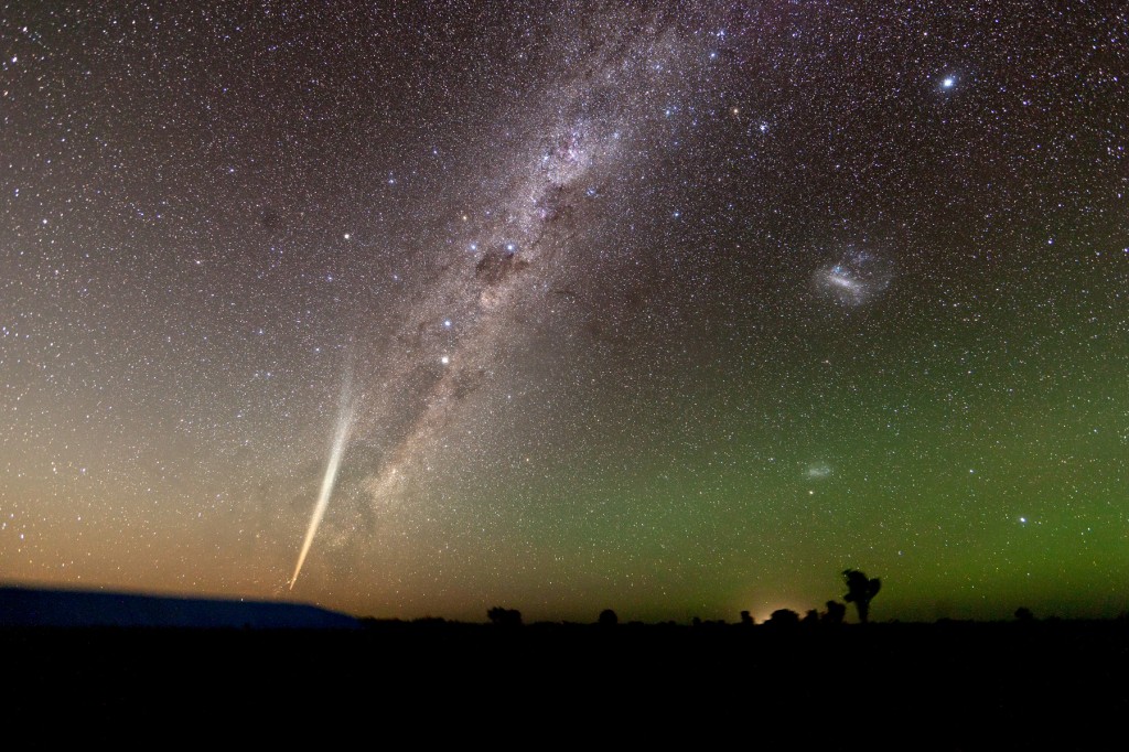 Space enthusiasts look forward to seeing the Lovejoy comet on Wednesday