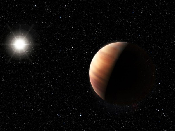 "jupiter-like planet orbiting around a sun"