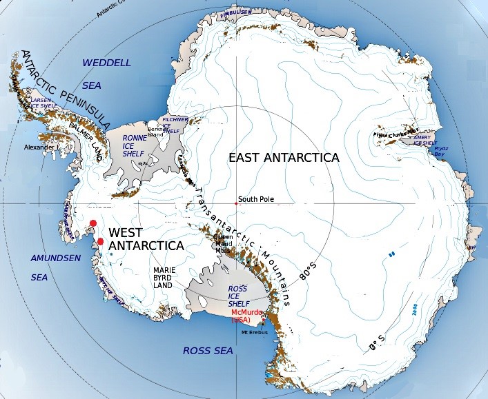 "Scientists Have Found a New Geothermal Heating Source underneath the West Antarctic Ice Shelf"