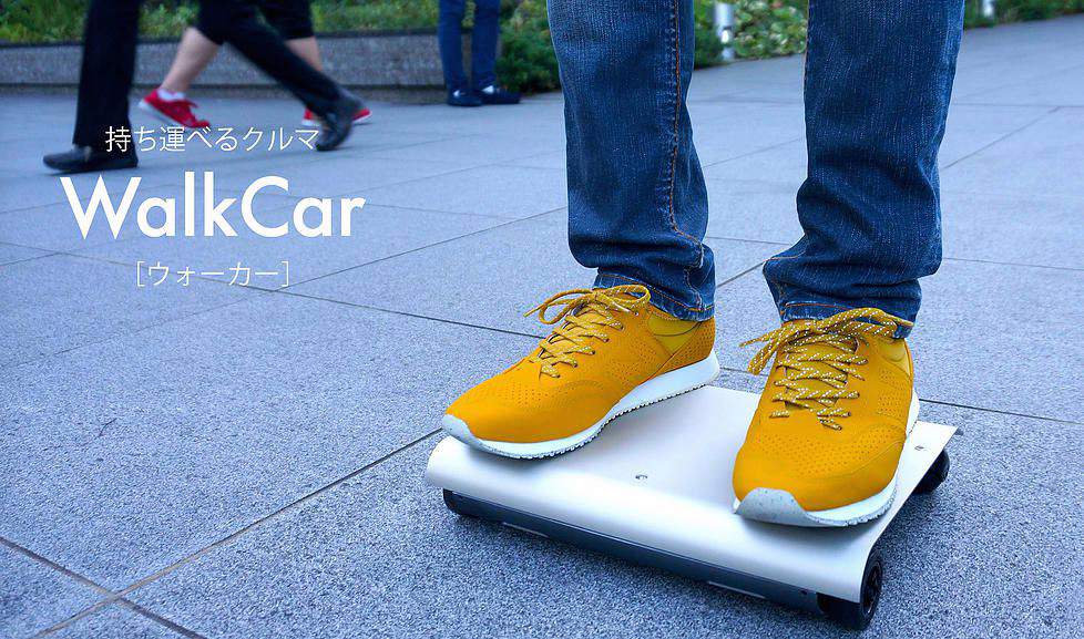 "walkcar japanese engineer Cocoa Motors electric car"