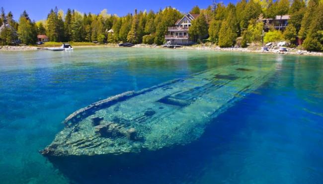 "3D images of Lake Huron shipwrecks" 