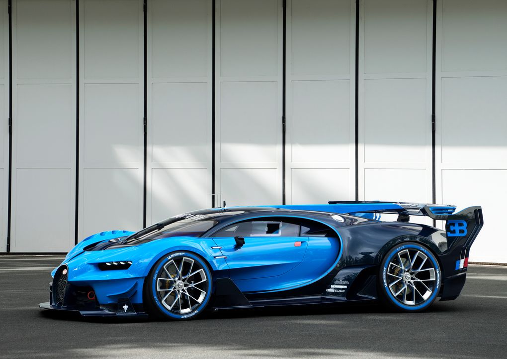 "Bugatti Shows Off Virtual-Reality Car Vision Gran Turismo"