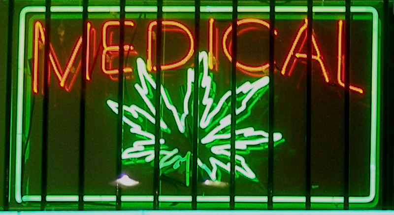 "medical marijuana sign"
