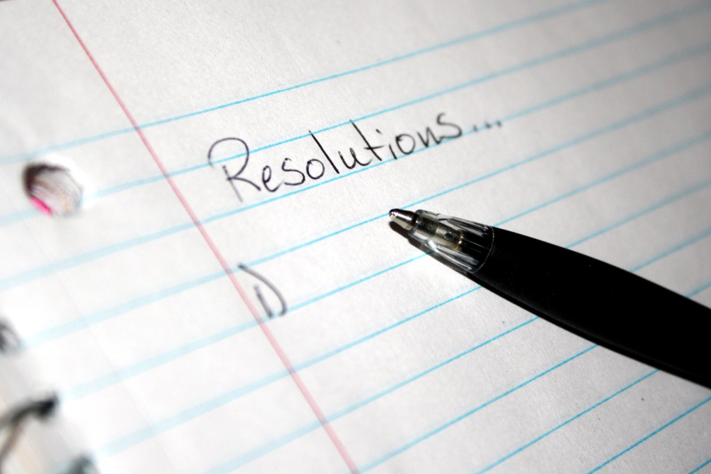 "new year resolutions"