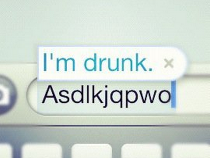 drunk texting