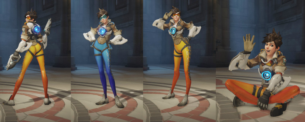 tracer pose