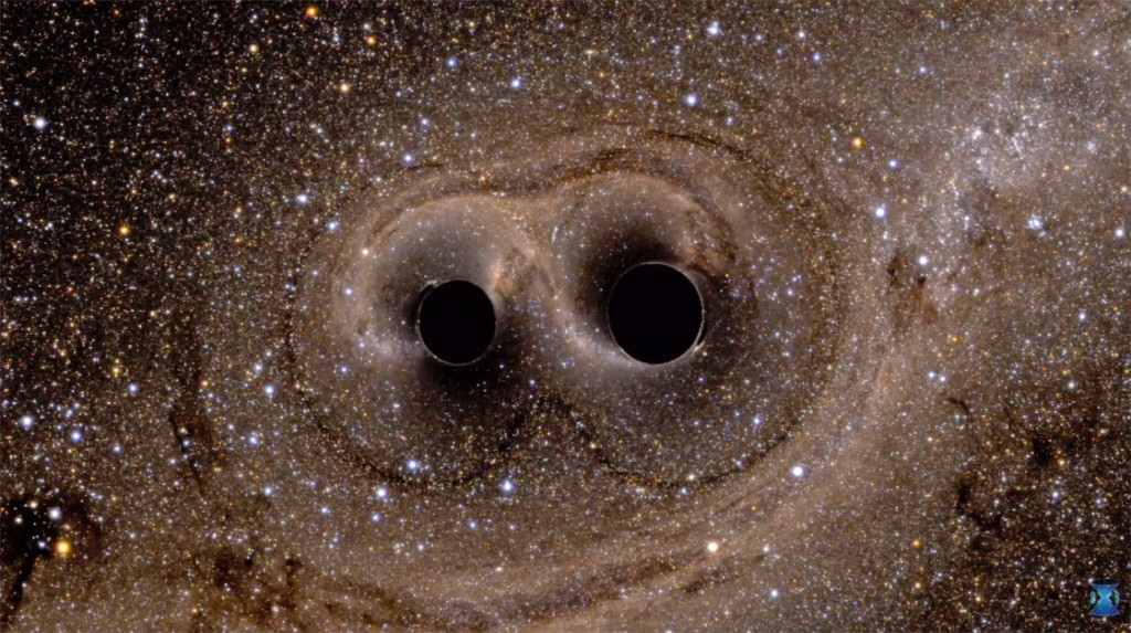two black holes