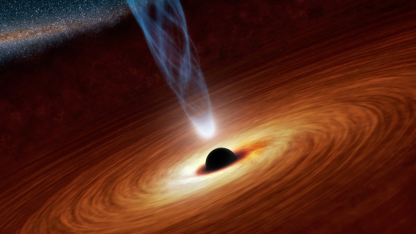 black holes emit amounts of radiation