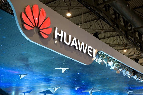 Huawei company logo and name