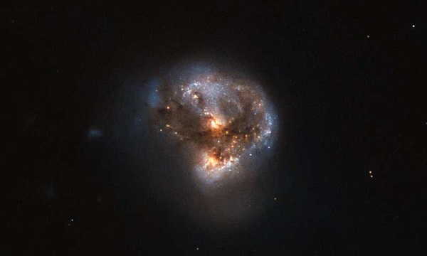 microwave-emitting galaxy.