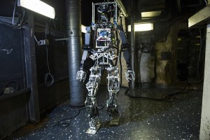 manned bipedal robot