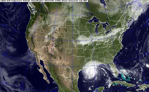 hurricane research map