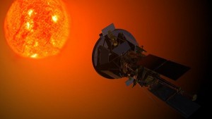 Solar probe near the sun