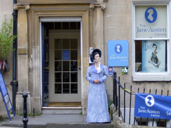 entrance of the Jane Austen center