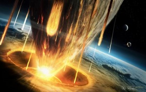 least destructive effects of an asteroid strike
