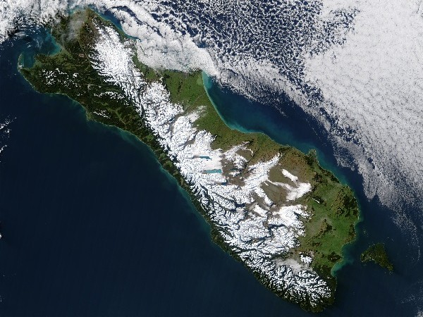 alpine fault satellite image