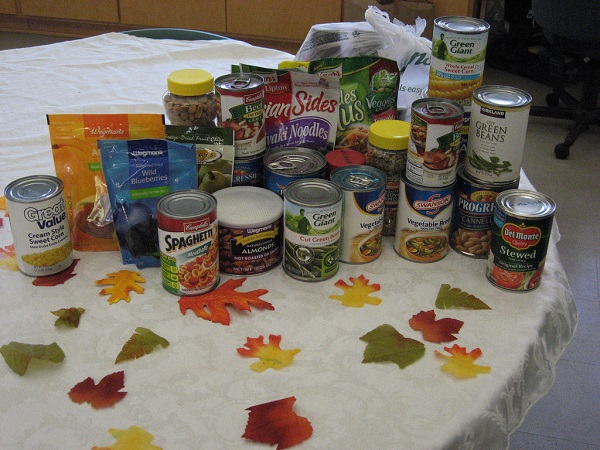blessing box canned food