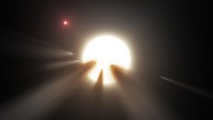 Comets overshadowing the dimming Tabby's Star