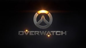 Overwatch logo on a black background